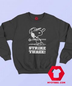 Snoopy Peanuts Vintage Strike Three Sweatshirt