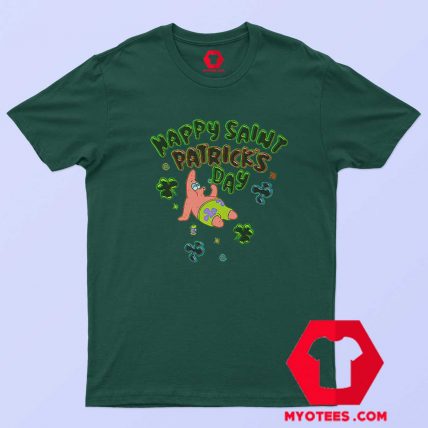 SpongeBob Happy Saint Patrick Day Bubbles T Shirt