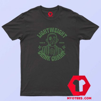 St Patricks Day Light Weight Made In Boston T Shirt