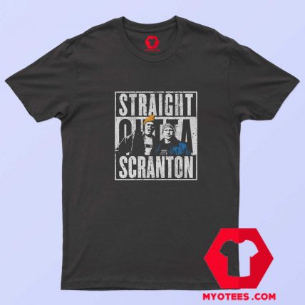 Straight Outter Scranton The Office Lover Fans T Shirt