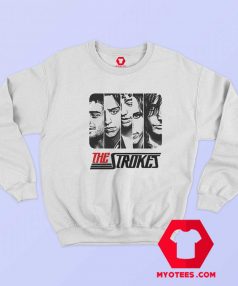 Top Fusion The Strokes Rock Band Sweatshirt