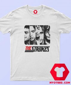 Top Fusion The Strokes Rock Band T Shirt