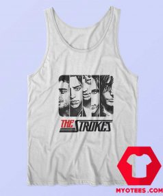 Top Fusion The Strokes Rock Band Tank Top