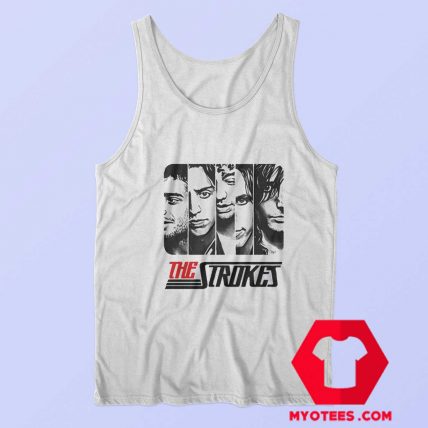 Top Fusion The Strokes Rock Band Tank Top