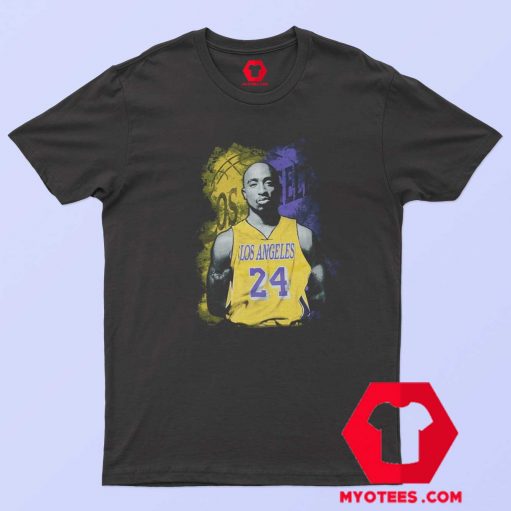 Tupac Shakur Los Angeles Lakers T-Shirt On Sale | myotees.com