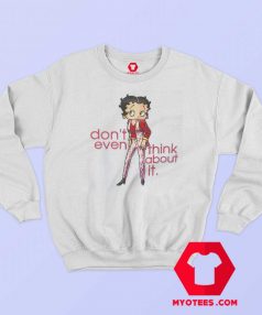 Vintage Betty Boop Snake Skin Unisex Sweatshirt