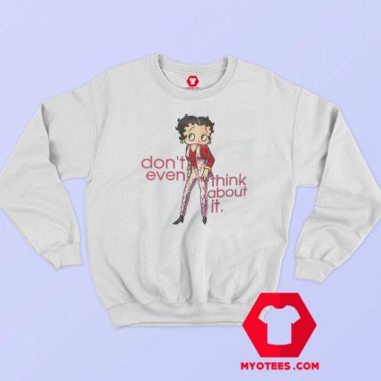 Vintage Betty Boop Snake Skin Unisex Sweatshirt