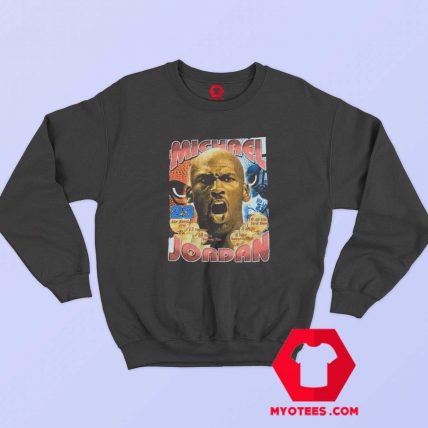 Vintage Michael Jordan Bootleg Rap Style Sweatshirt