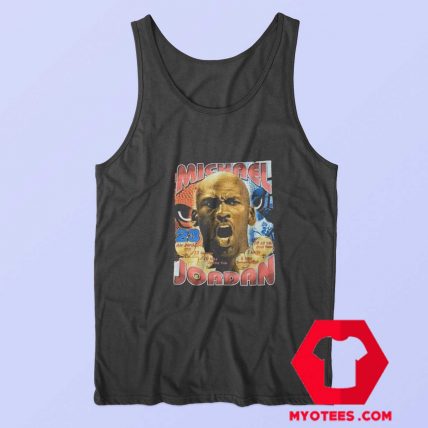 Vintage Michael Jordan Bootleg Rap Style Tank Top