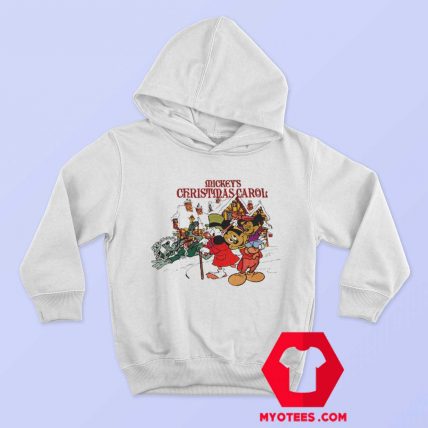 Vintage MickeyChristmas Carol Unisex Hoodie