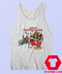 Vintage MickeyChristmas Carol Unisex Tank Top