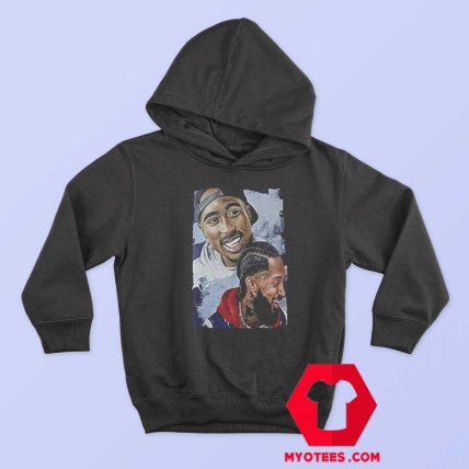 Vintage Tupac Shakur And Nipsey Hussle Hoodie