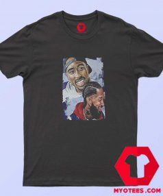 Vintage Tupac Shakur And Nipsey Hussle T Shirt