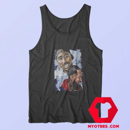 Vintage Tupac Shakur And Nipsey Hussle Tank Top