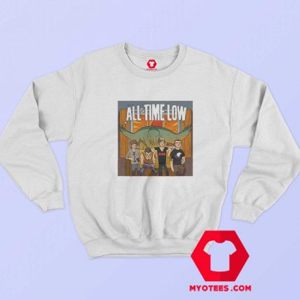 All Time Low Don t Panic Tour Band Sweatshirt