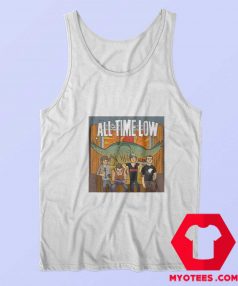 All Time Low Don t Panic Tour Band Unisex Tank Top