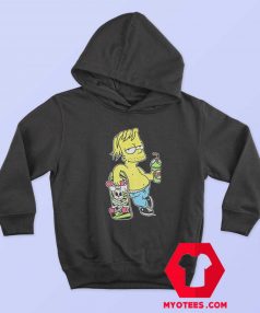 Chillin Simpsons With Skateboard Unisex Hoodie