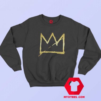 Cool Basquiat Crown Jean Michel Unisex Sweatshirt