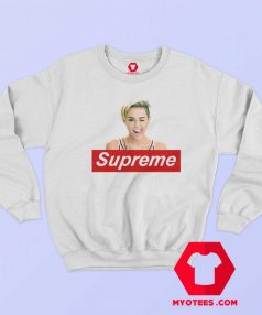 Cool Miley Cyrus Supreme Unisex Sweatshirt