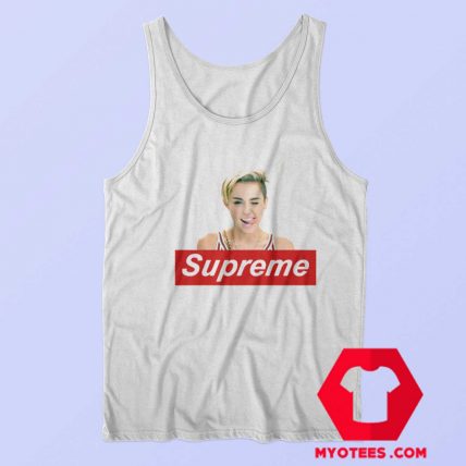 Cool Miley Cyrus Supreme Unisex Tank Top