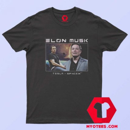 Elon Musk Tesla SpaceX Graphic Unisex T Shirt