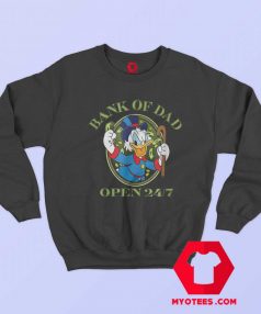 Funny Disney DuckTales Bank of Dad Unisex Sweatshirt 1