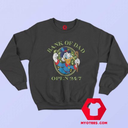 Funny Disney DuckTales Bank of Dad Unisex Sweatshirt 1