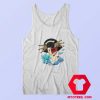 Horror Face Geisha Halloween Unisex Tank Top