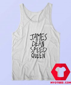 James Dean Speed Queen Funny Graphic Tank Top