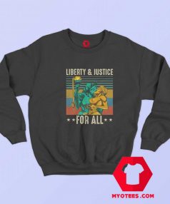 Liberty and Justice for All Vintage Unisex Sweatshirt