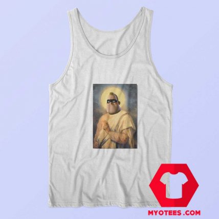 Mr Incredible Meme Pious Bob Parr Unisex Tank Top