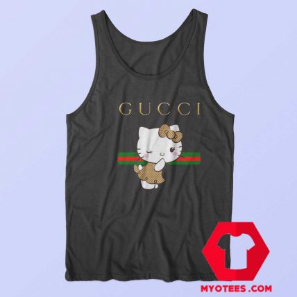 Parody Vintage Gucci Hello Kitty Unisex Tank Top