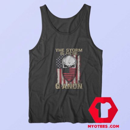 Qanon Political The Storm Is Here Unisex Tank Top