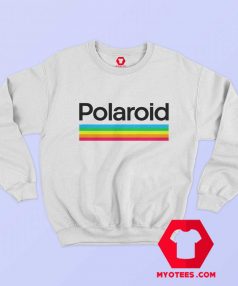 Retro Polaroid Rainbow Style Logo Unisex Sweatshirt