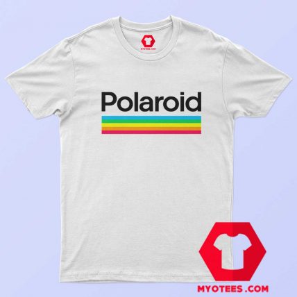 Retro Polaroid Rainbow Style Logo Unisex T Shirt