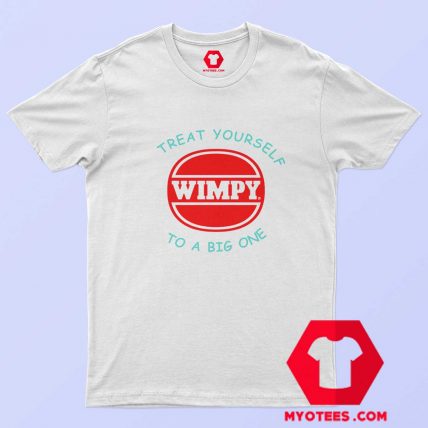 Retro Wimpy Big One Atari Funny Movie T Shirt