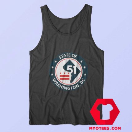 Statehood People Of DC Shirt 51 Unisex Tank Top