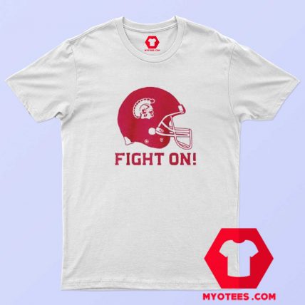 University Southern California Trojan Helmet T Shirt