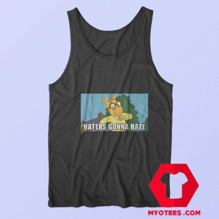 Vintage 90s Haters Gonna Hate Arthur Unisex Tank Top