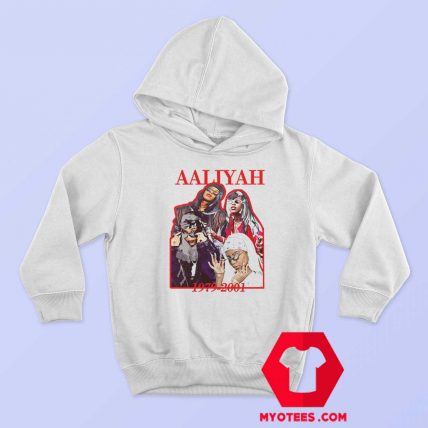 Vintage Aaliyah 1979 2001 Graphic Unisex Hoodie