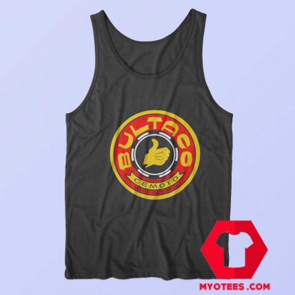 Vintage Bultaco Motorcycle Cemoto Unisex Tank Top