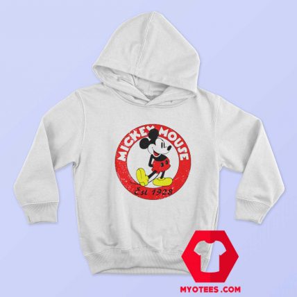 Vintage Mickey Mouse est 1928 Unisex Hoodie