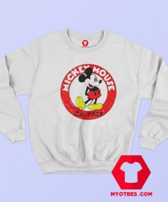 Vintage Mickey Mouse est 1928 Unisex Sweatshirt