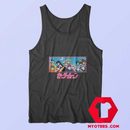 Vintage Sailor Moon Kanji Japanese Tank Top