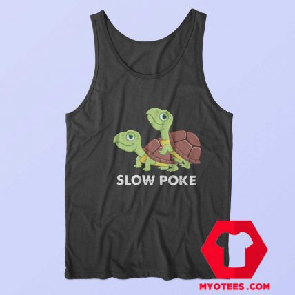 Vintage Turtle Slow Poke Funny Unisex Tank Top