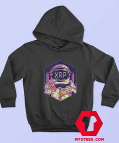 XRP Crypto Currency To The Moon Astronaut Hoodie