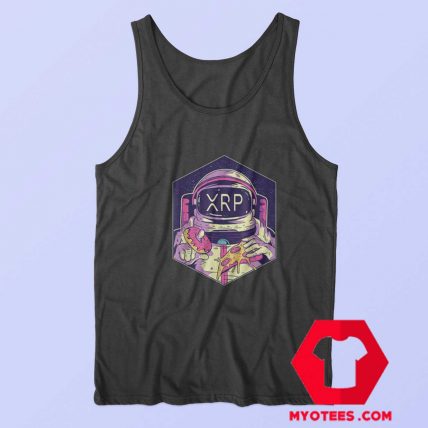 XRP Crypto Currency To The Moon Astronaut Tank Top