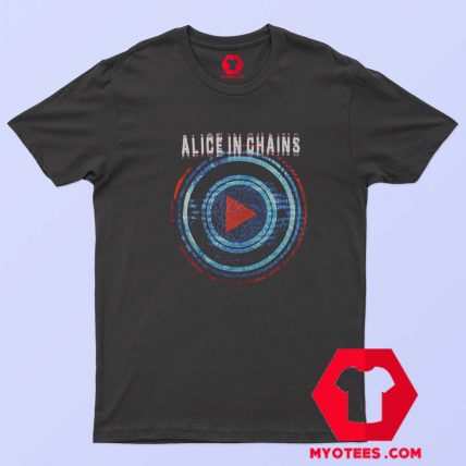 Alice In Chains Play Button Tour Unisex T Shirt