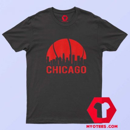 Chicago Basketball B Ball City Illinois State T Shirt