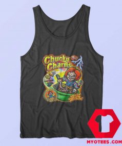 Chucky Charm Horror Movie Cereal Parody Tank Top